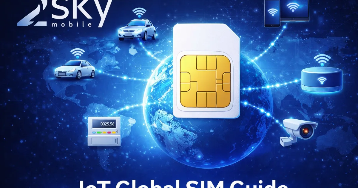 IoT Global SIM Guide: How to Choose the Right Connectivity for Your Deployment (2026)